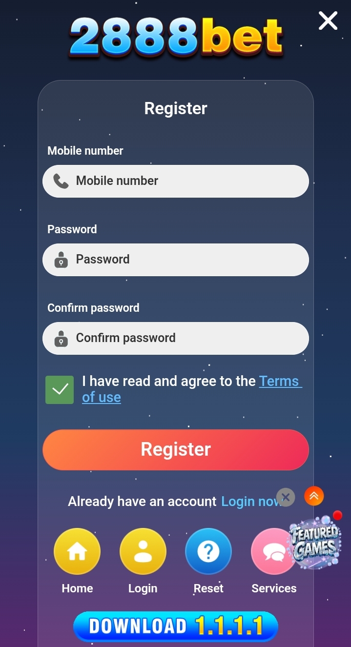 2888win game rigester