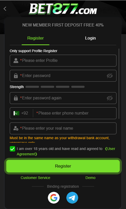 download BET877 Game APK