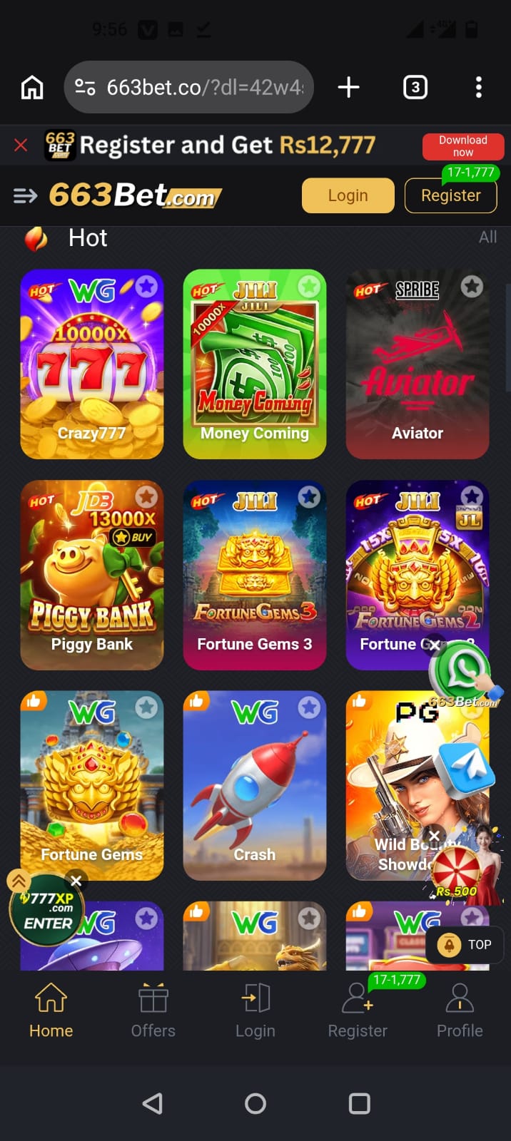 663Bet Game Download
